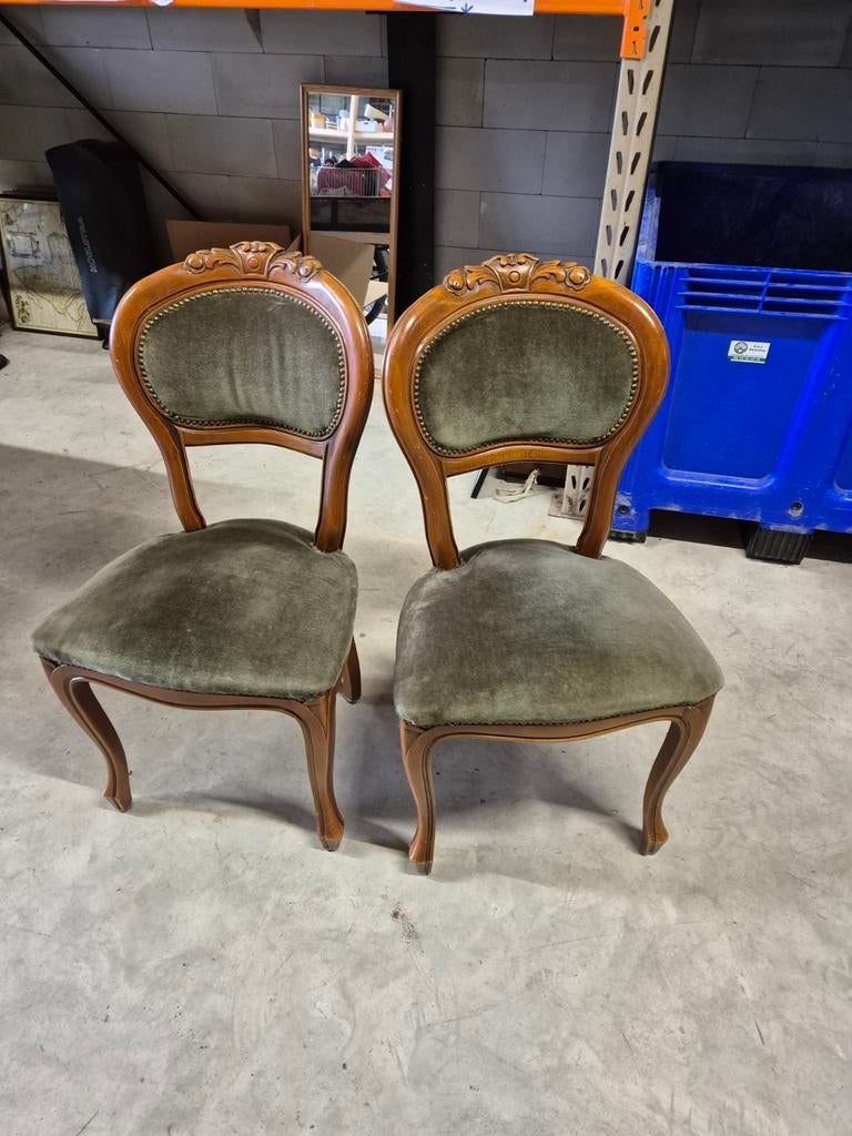2 queen anne stoelen, Ophalen