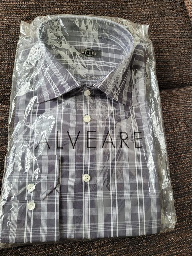 Alveare blouse maat 41 bloes, Kleding | Heren, Overhemden, Ophalen of Verzenden, Zo goed als nieuw, Blauw, Halswijdte 41/42 (L)