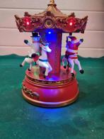 carrousel kerst met muziek op baterijen, Ophalen of Verzenden, 'T Olde Gre-j, Info@toldegrej.nl, Endepoelstraat 20f Didam