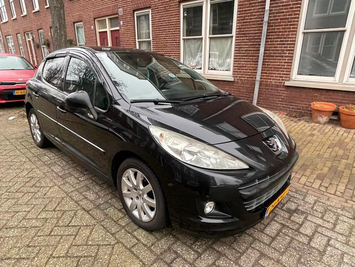 Peugeot 207 1.6 VTI 16V 5DRS 2010 Zwart, Auto's, Peugeot, Airbags, Benzine, Euro 5, B, Hatchback, Handgeschakeld, Origineel Nederlands