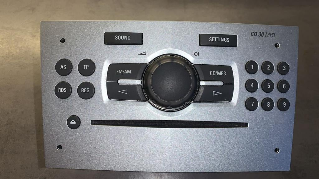 Opel Corsa D CD30 MP3 autoradio - Origineel, Ophalen of Verzenden, Zo goed als nieuw