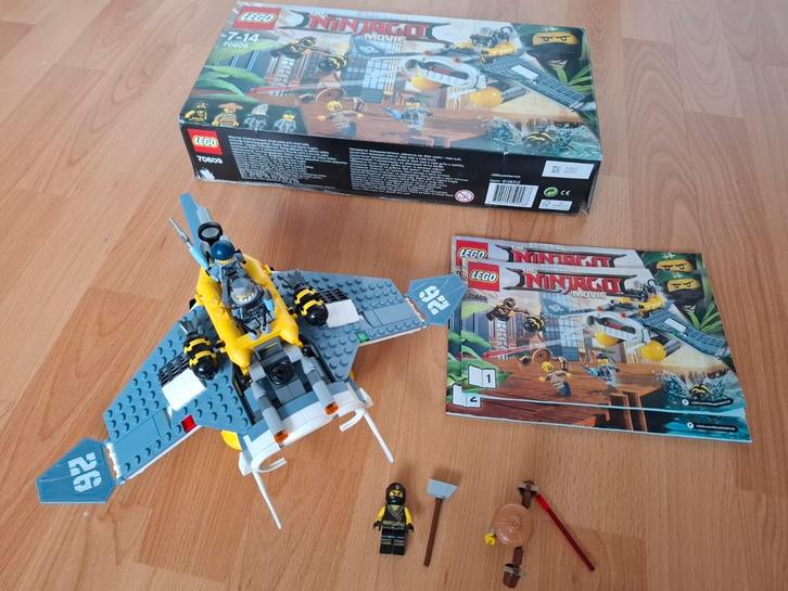 Lego Ninjago Movie - 70609 - Manta Ray Bomber (Compleet), Kinderen en Baby's, Speelgoed | Duplo en Lego, Gebruikt, Lego, Complete set