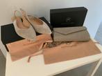 Peter KAISER Slingback schoenen /Clutch tasje, Ophalen of Verzenden, Zo goed als nieuw, Beige