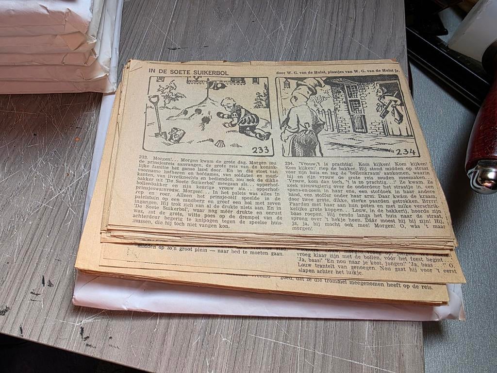 W.G. van der Hulst, Ophalen of Verzenden, Gelezen, Fictie algemeen