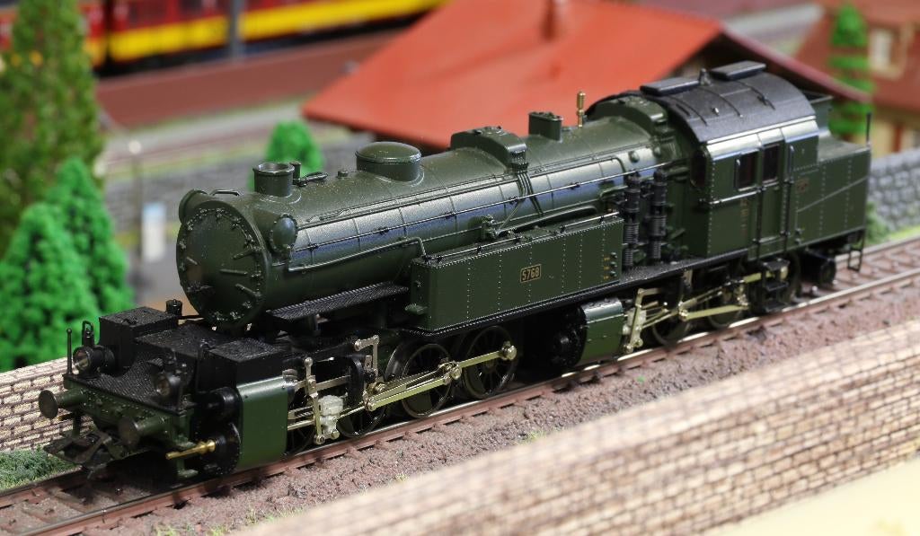 Marklin 37962 (MFX) Zware Tender Locomotief "BR 96 Mallet", Ophalen, Wisselstroom, Locomotief, Zo goed als nieuw