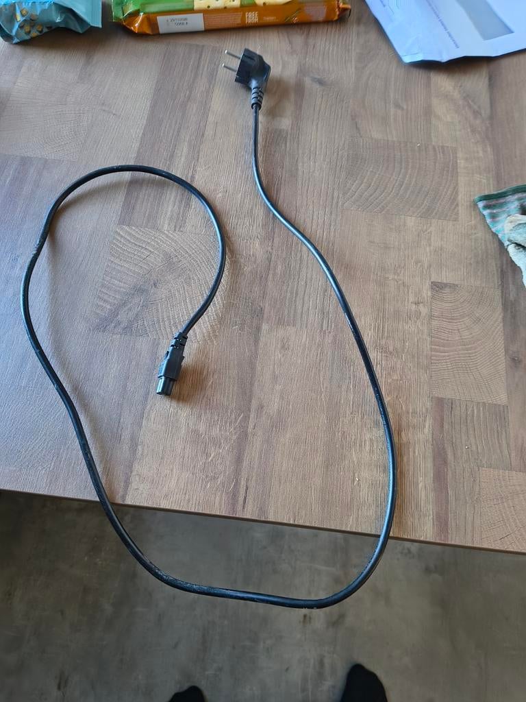 Netsnoer / Stroomkabel - Goedkoop!, Audio, Tv en Foto, Audiokabels en Televisiekabels, Ophalen, Gebruikt, Minder dan 2 meter, Overige kabels