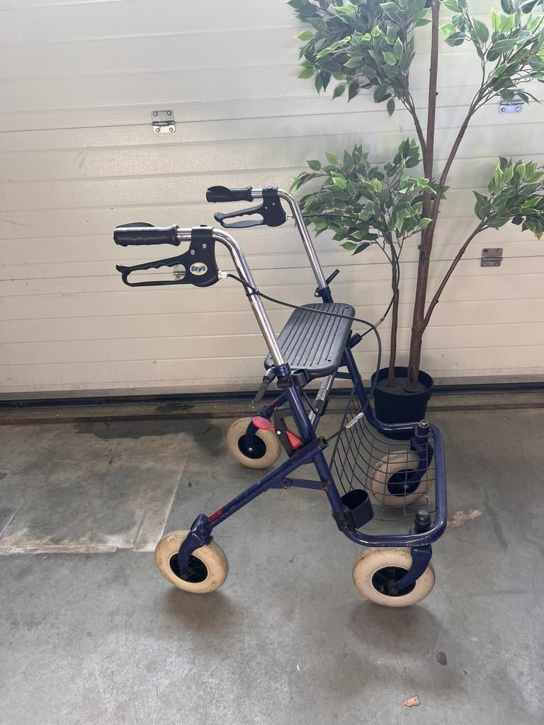 Rollator met zitje Days inklapbaar lichtgewicht, Diversen, Ophalen of Verzenden, Zo goed als nieuw, D, Lichtgewicht