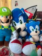 Nieuw Sonic en Mario Knuffels - Diverse Figuren, Kinderen en Baby's, Speelgoed | Knuffels en Pluche, Verzenden, Nieuw, Overige typen