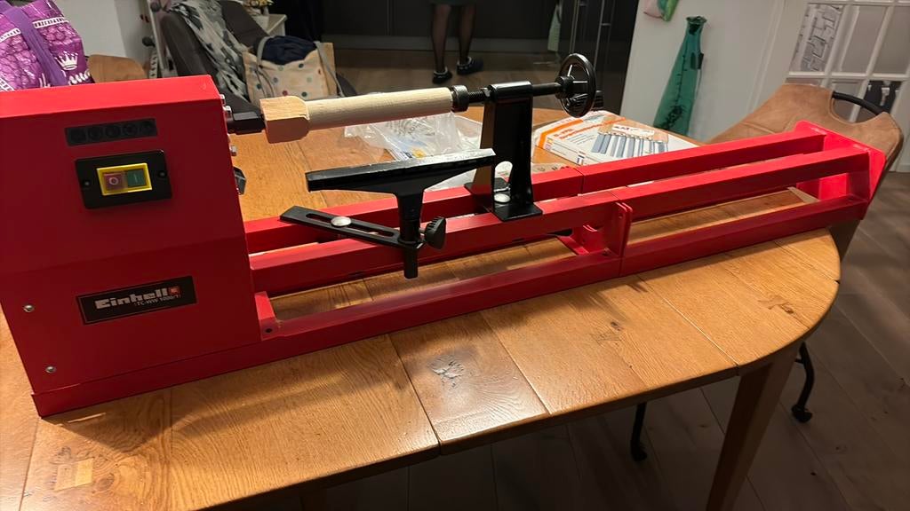 Einhell draaibank type TC-WW 1000/1, Ophalen of Verzenden, Zo goed als nieuw, Metaaldraaibank