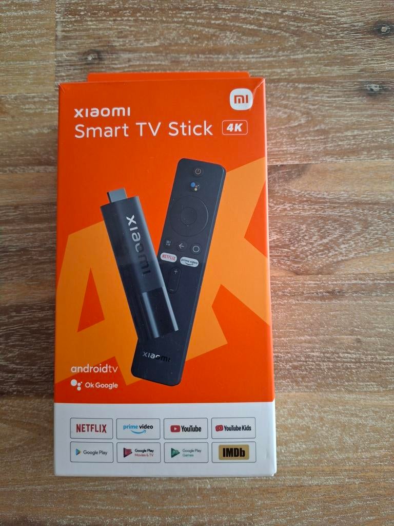 Xiaomi TV Stick 4K - Smart TV Stick met Android TV, Audio, Tv en Foto, Mediaspelers, Ophalen, Nieuw, HDMI, Zonder harde schijf