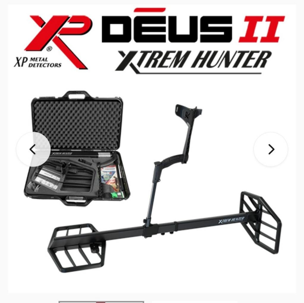 XP Deus 2 Xtreme Hunter Metaaldetector, Ophalen, Meer dan 30 cm, Zo goed als nieuw, XP