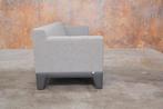 ZGANieuw grijze stoffen Leolux Plot design bank leer+stof, Leolux, Leolux, Tweepersoons, 75 tot 100 cm