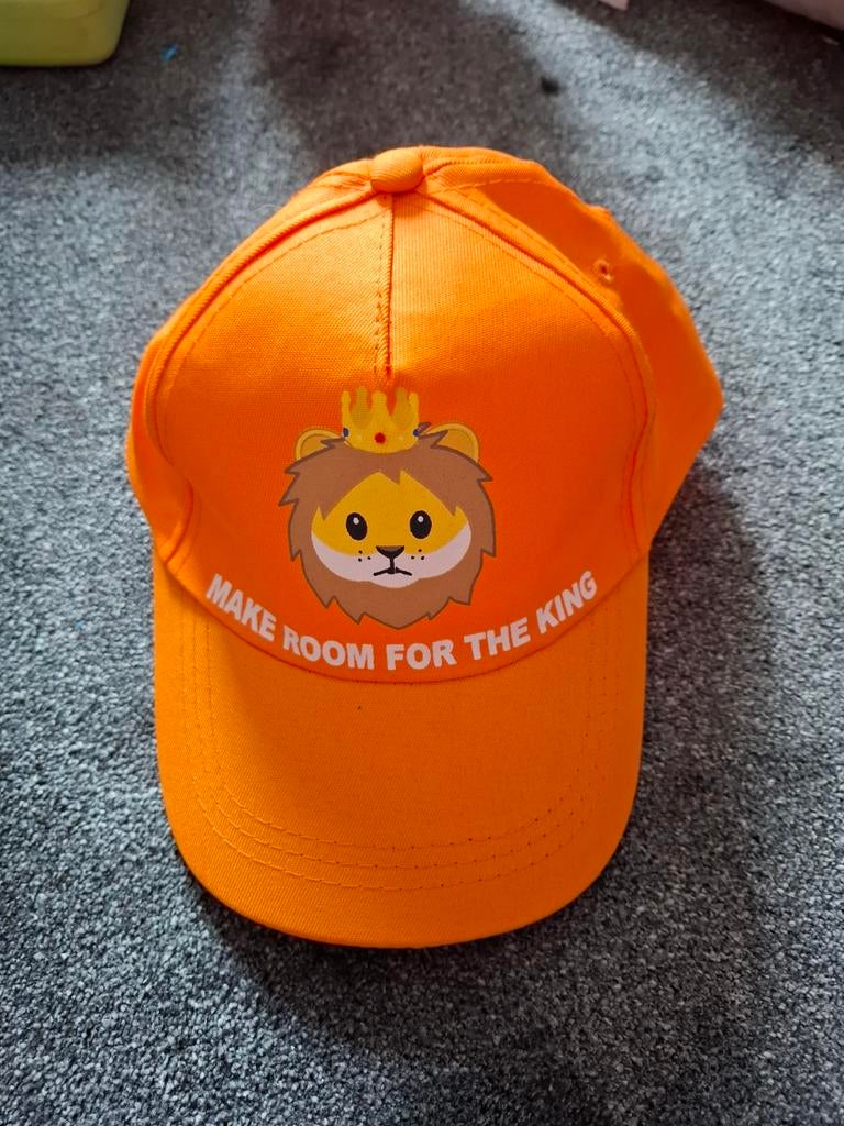 Leuk petje voor koningsdag, Kinderen en Baby's, Kinderkleding | Petten en Hoeden, Ophalen of Verzenden, Zo goed als nieuw, Jongen of Meisje