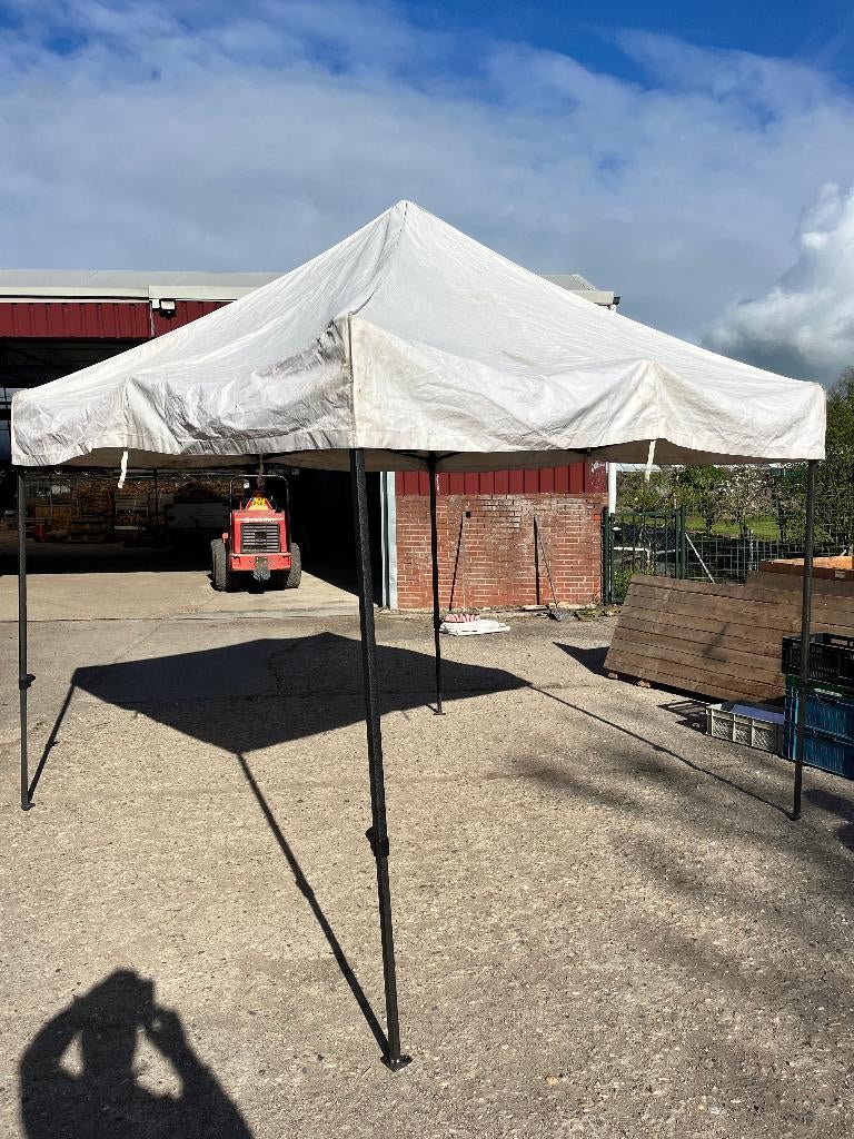 easy up party-tent 3x3m., Ophalen, Gebruikt, Opvouwbaar, Partytent