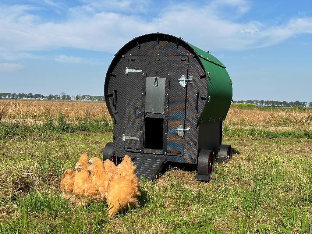 Kunststof Kippenhok - Nestera Wagon, Ophalen of Verzenden, Nieuw, Kippenhok of Kippenren