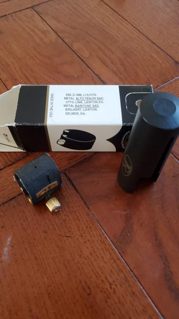 rovner ligature voor tenor of bari, Ophalen of Verzenden, Zo goed als nieuw, Houtblazer