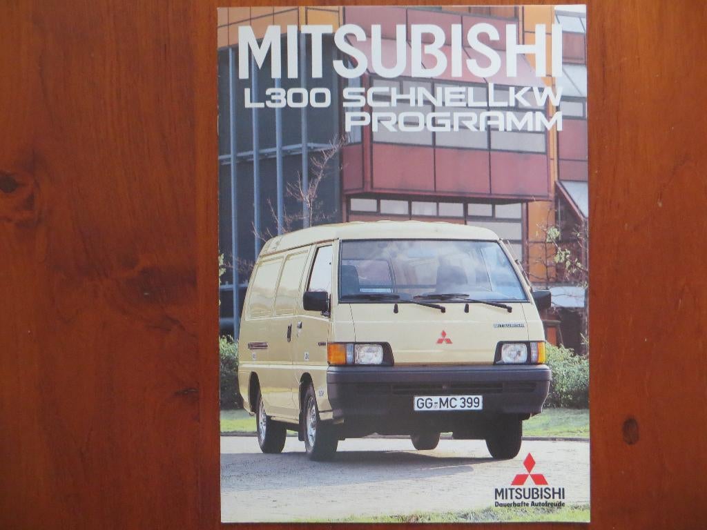 Mitsubishi L300 SchnelLKW Programm (juni 1987), Ophalen of Verzenden, Nieuw, Mitsubishi