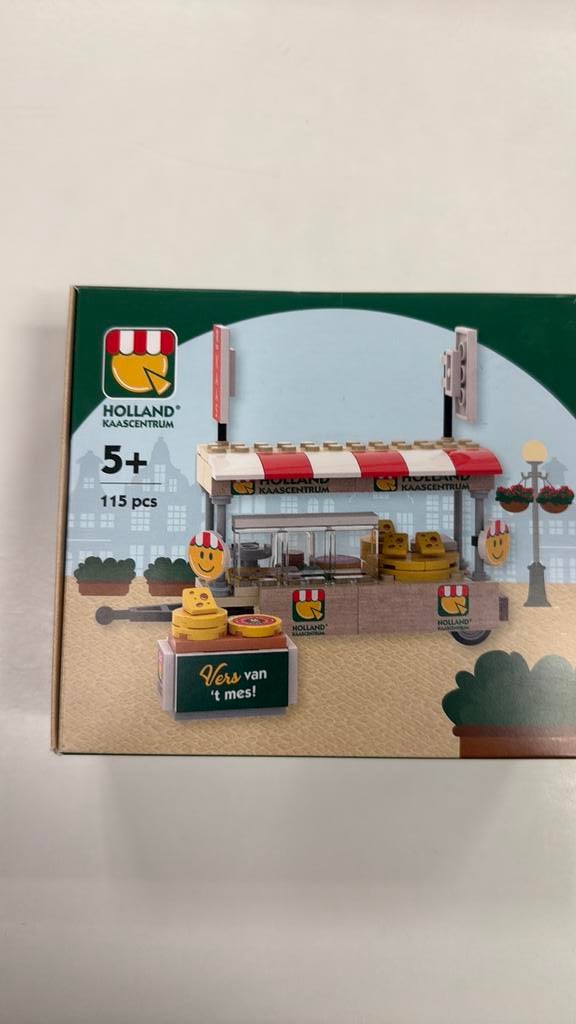 Zeldzaam Holland Kaascentrum LEGO Kraam - Nieuw in doos!, Ophalen of Verzenden, Nieuw, Overige merken
