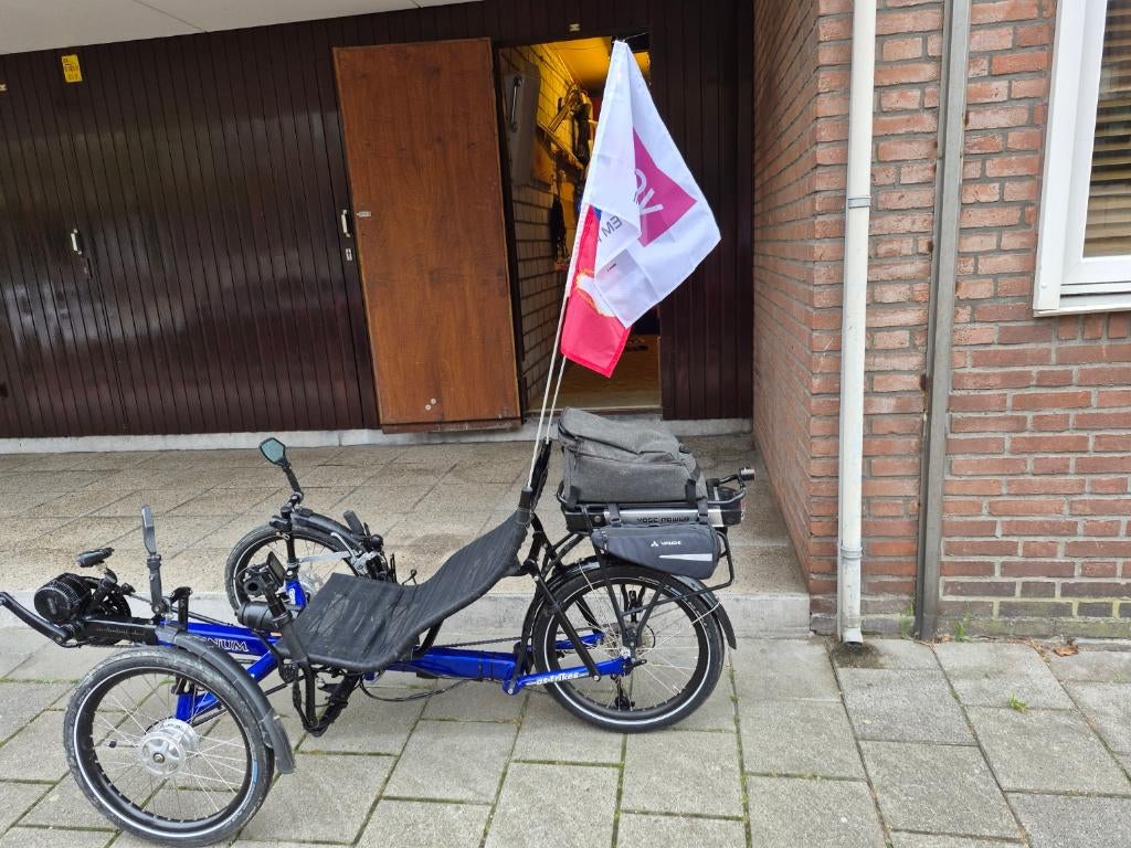 trike ligfiets Greenspeed, Fietsen en Brommers, Fietsen | Ligfietsen, Ophalen of Verzenden, Gebruikt, Onderstuur, Overige merken