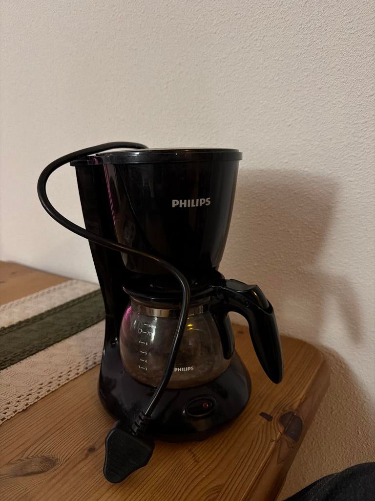 Philips Drip Koffiezetapparaat - Compact en Functioneel, Ophalen, Gebruikt, Koffiemachine, Gemalen koffie