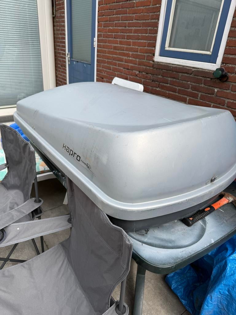 Grote Dakkoffer zonder sleutel en opslot, Auto diversen, Ophalen, Gebruikt