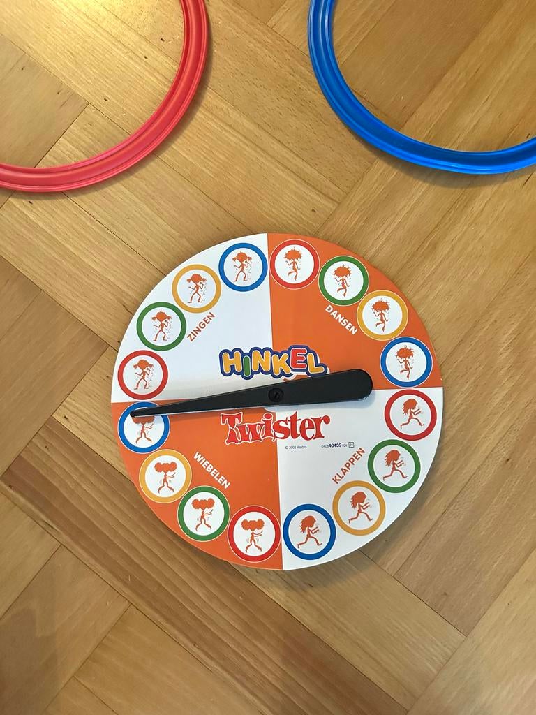 Hinkel Twister: Leuk spel voor binnen of buiten, Ophalen of Verzenden, Zo goed als nieuw