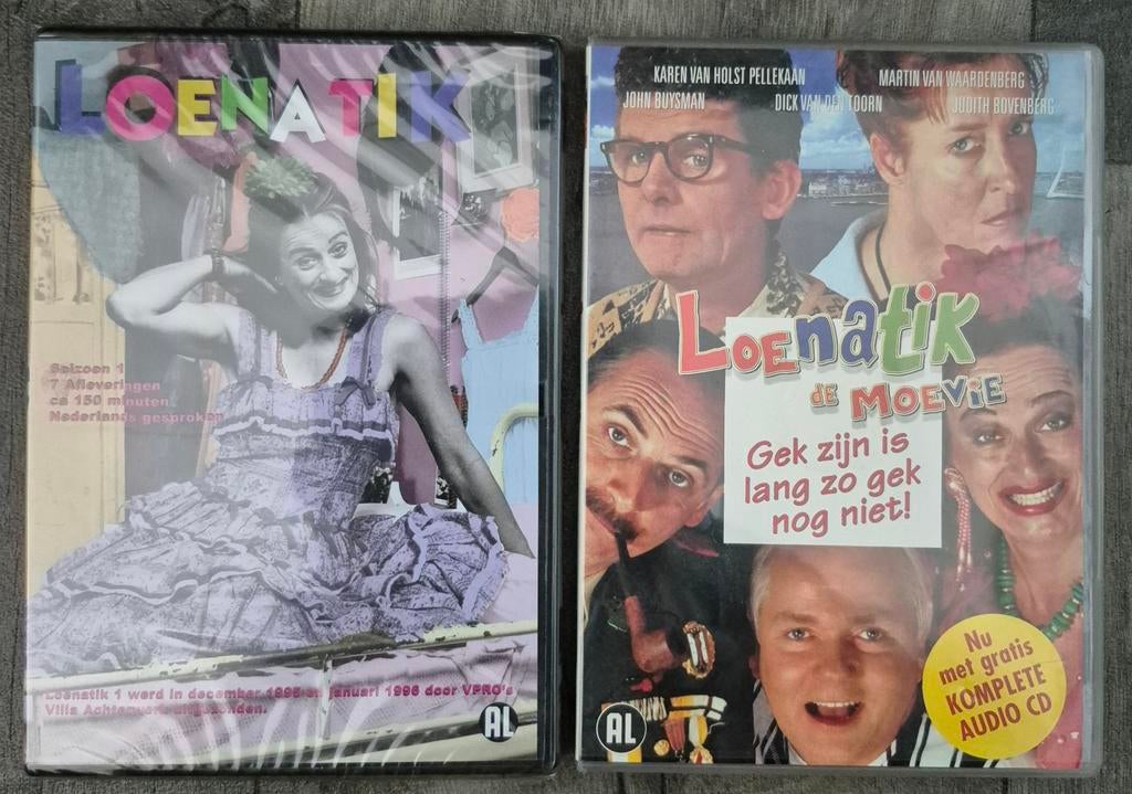 Loenatik Seizoen 1 en Loenatik de MoeVie DVD, Cd's en Dvd's, Dvd's | Tv en Series, Alle leeftijden, Ophalen
