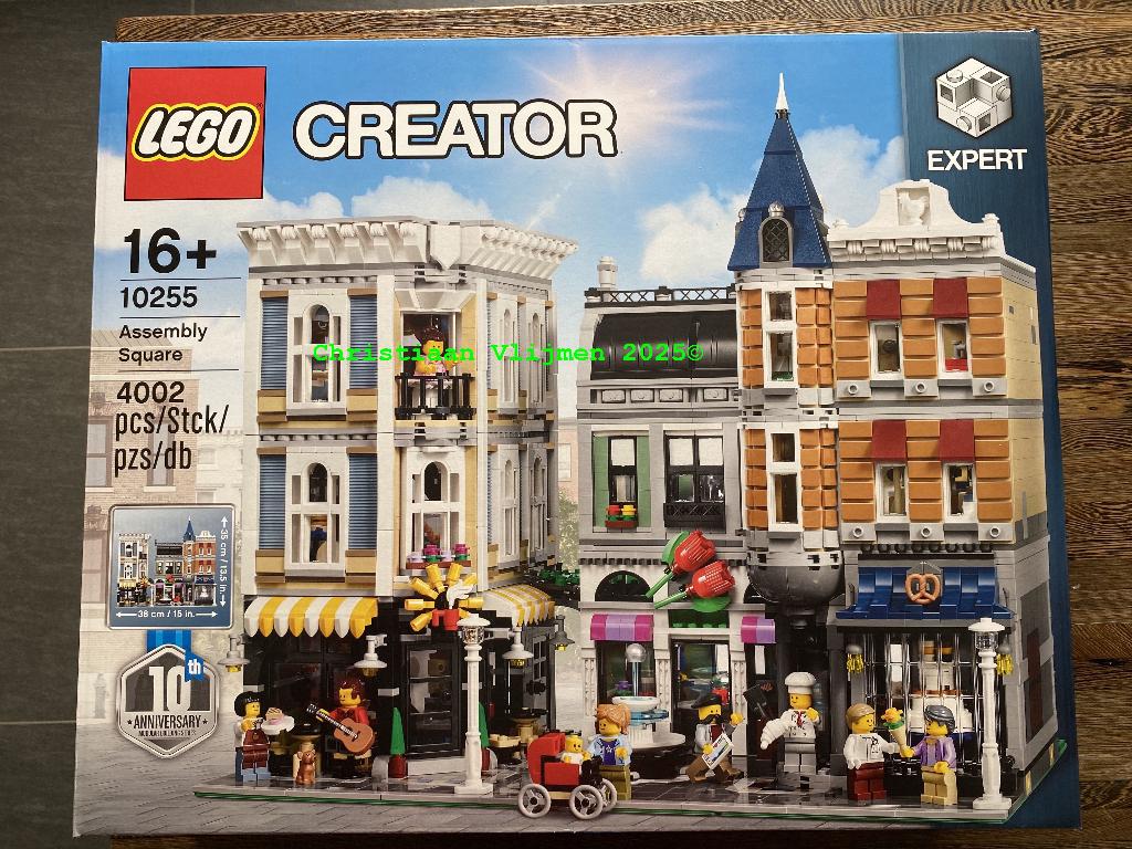 Lego 10255 Assembly square - nieuw in verzegelde doos, Ophalen, Nieuw, Icons, Complete set