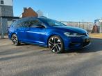 Unieke VW Golf Variant 1.6 TDI R-Line (2019) DSG (automaat), Auto's, 4 cilinders, Blauw, Leder en Stof, Origineel Nederlands