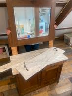 Mooie oude antieke wastafel / commode . ( compleet), Ophalen, Zo goed als nieuw, Minder dan 100 cm