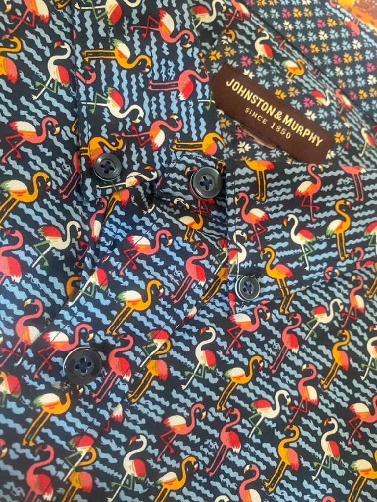 Johnston&Murphy korte mouw overhemd blouse maat XXXL, Kleding | Heren, Grote Maten, Overhemd, Overige kleuren, ., Ophalen of Verzenden