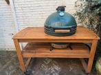 Big Green Egg XL + Eucalyptus Tafel + Vele extra's, Ophalen, Big Green Egg (origineel), Houtskool, Zo goed als nieuw