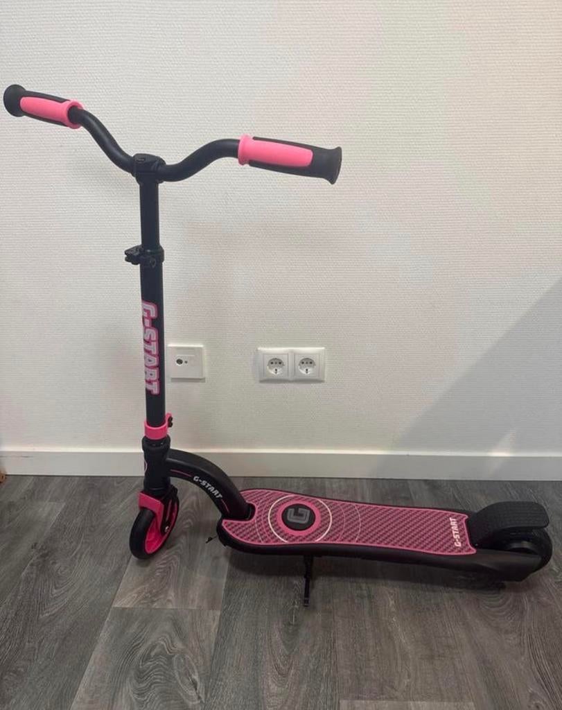 G-START elektrische step roze/zwart, Fietsen en Brommers, Steps, Ophalen of Verzenden, Gebruikt, Elektrische step (E-scooter)