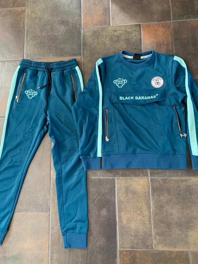 Mooi joggingpak van Black Bananas XS, Kleding | Heren, Sportkleding, Overige kleuren, Ophalen of Verzenden, Zo goed als nieuw