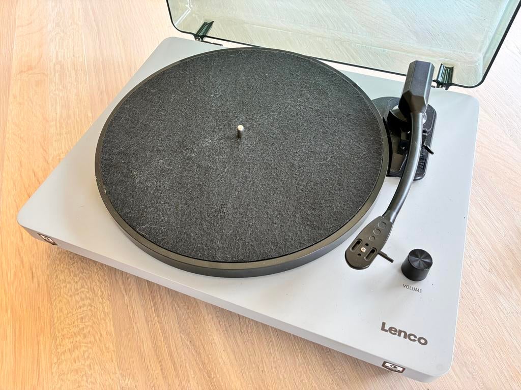 LP speler met stofkap Lenco, Ophalen of Verzenden, Gebruikt, Platenspeler, Overige merken