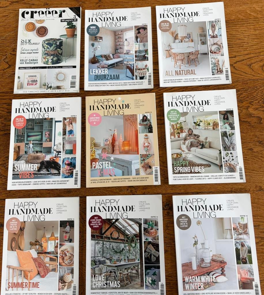 Creatieve tijdschriften, Ophalen of Verzenden, Gelezen, Damesbladen