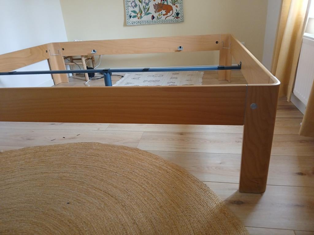 Auping auronde 180cm, incl spiraalbodems, Ophalen, Gebruikt