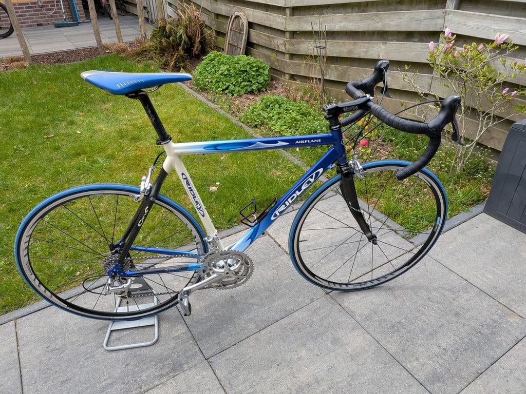 Ridley Airplane racefiets, aluminium frame 58cm, Gebruikt, Aluminium, 57 tot 61 cm, Meer dan 20 versnellingen