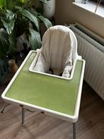 Ikea Antilop kinderstoel met blad, kussen en placemat, Ophalen, Gebruikt, Overige typen, Afneembaar eetblad