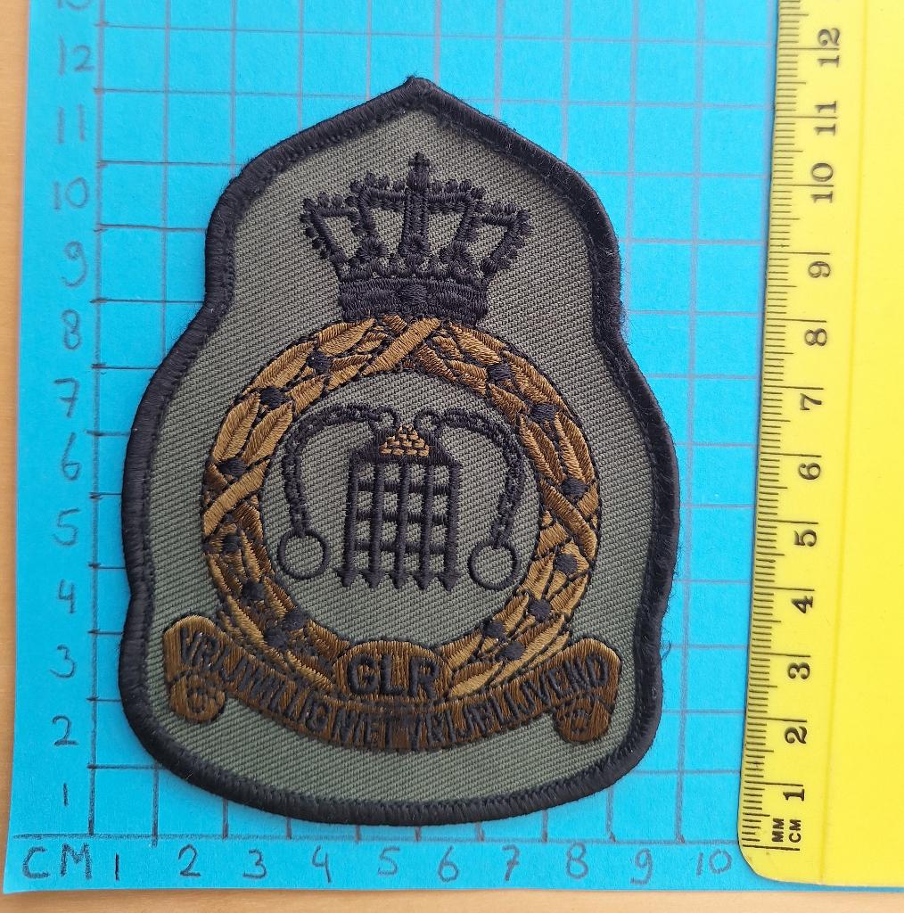 Patch GLR Klu Luchtmacht, Ophalen of Verzenden, Luchtmacht, Nederland, Embleem of Badge