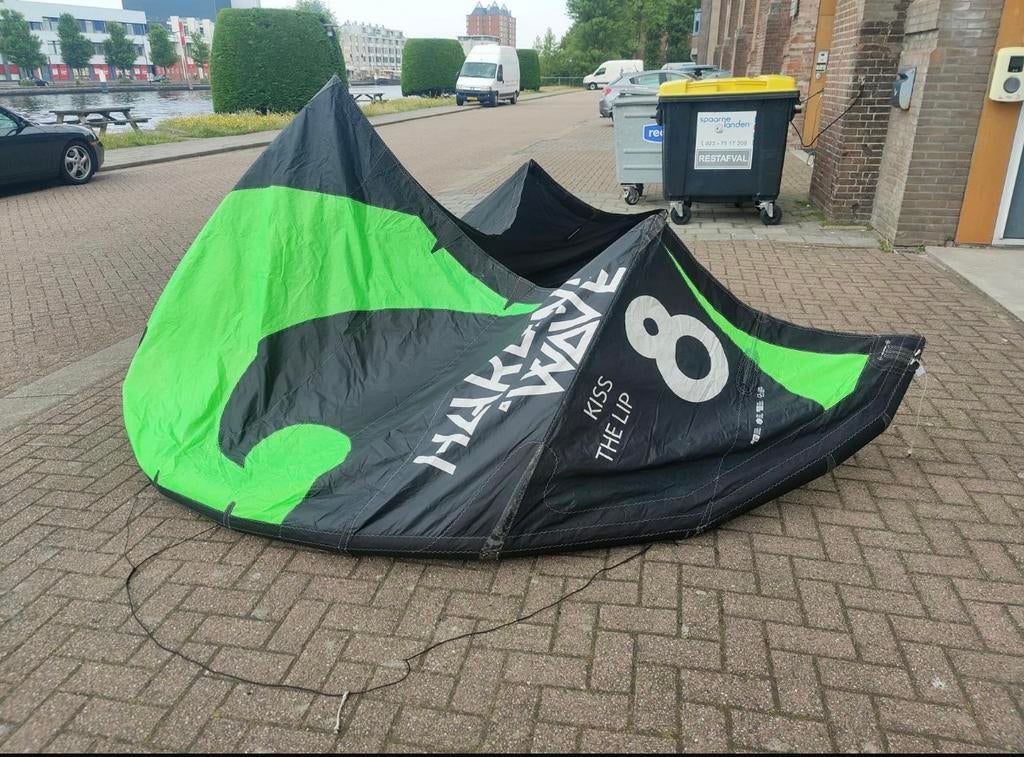 Harlem kite - 8m, Watersport en Boten, Kitesurfen, Gebruikt, 8 m², Geen board, Ophalen of Verzenden