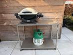 Weber Q1000 gasbarbecue met tafel, Ophalen, Gebruikt