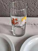 Gezocht Bassie&Adriaan glas met Robin en Lara, Glas of Glazen, Ophalen of Verzenden, Overige stijlen, Glas