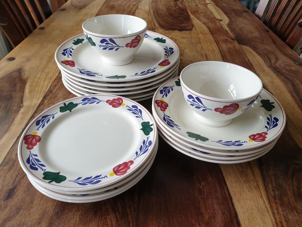 Boerenbond servies, Ophalen, Overige stijlen