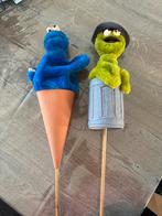 Oude Sesamstraat poppen voor poppenkast, Ophalen, Gebruikt, Jongen of Meisje