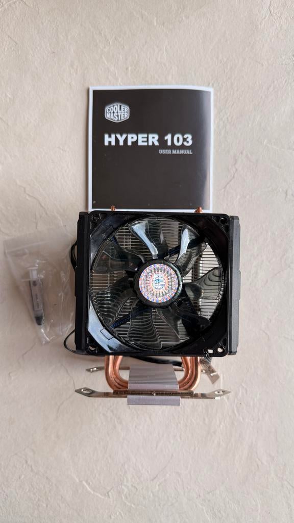 Cooler Master Hyper 103 CPU koeler, Computers en Software, Computerkoelers, Ophalen of Verzenden, Zo goed als nieuw, Luchtkoeling