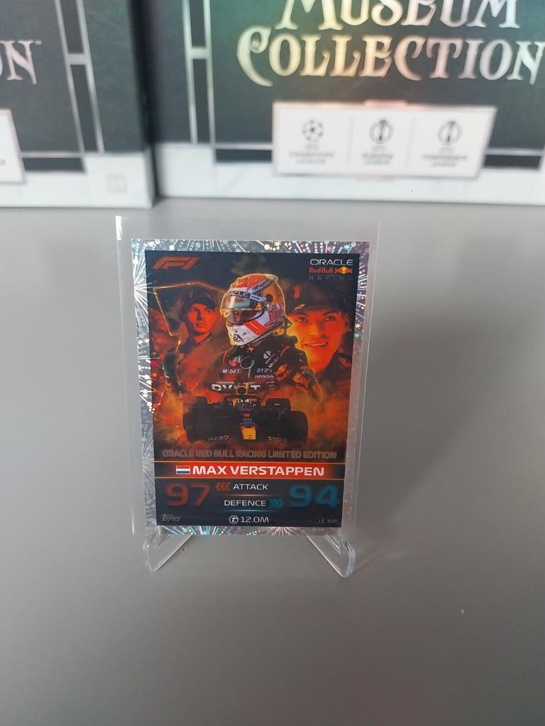 LE3UR Max Verstappen Topps Turbo Attax 2023, Hobby en Vrije tijd, Stickers en Plaatjes, Ophalen of Verzenden, Zo goed als nieuw