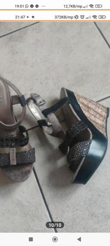 BULL BOXER nieuwe staat sandalen maat 37, Ophalen of Verzenden, Zo goed als nieuw, Blauw, Sandalen of Muiltjes