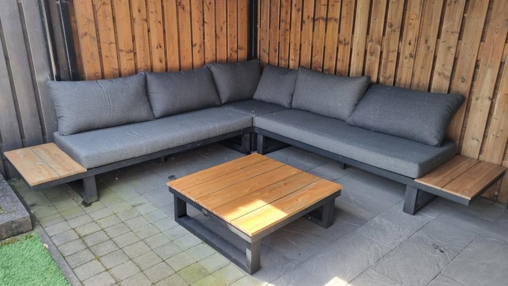 Bardani Limasol loungeset met salontafel, Ophalen, 4 zitplaatsen, Gebruikt, Bank