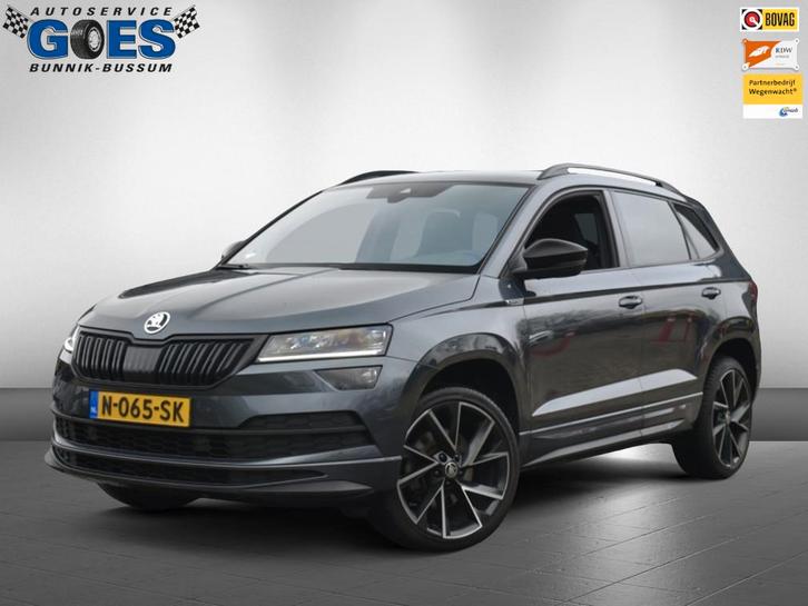 Skoda Karoq 1.5 TSI Sportline Busines /trekhaak/camera/stuur, Auto's, Skoda, Bedrijf, Te koop, Karoq, ABS, Achteruitrijcamera